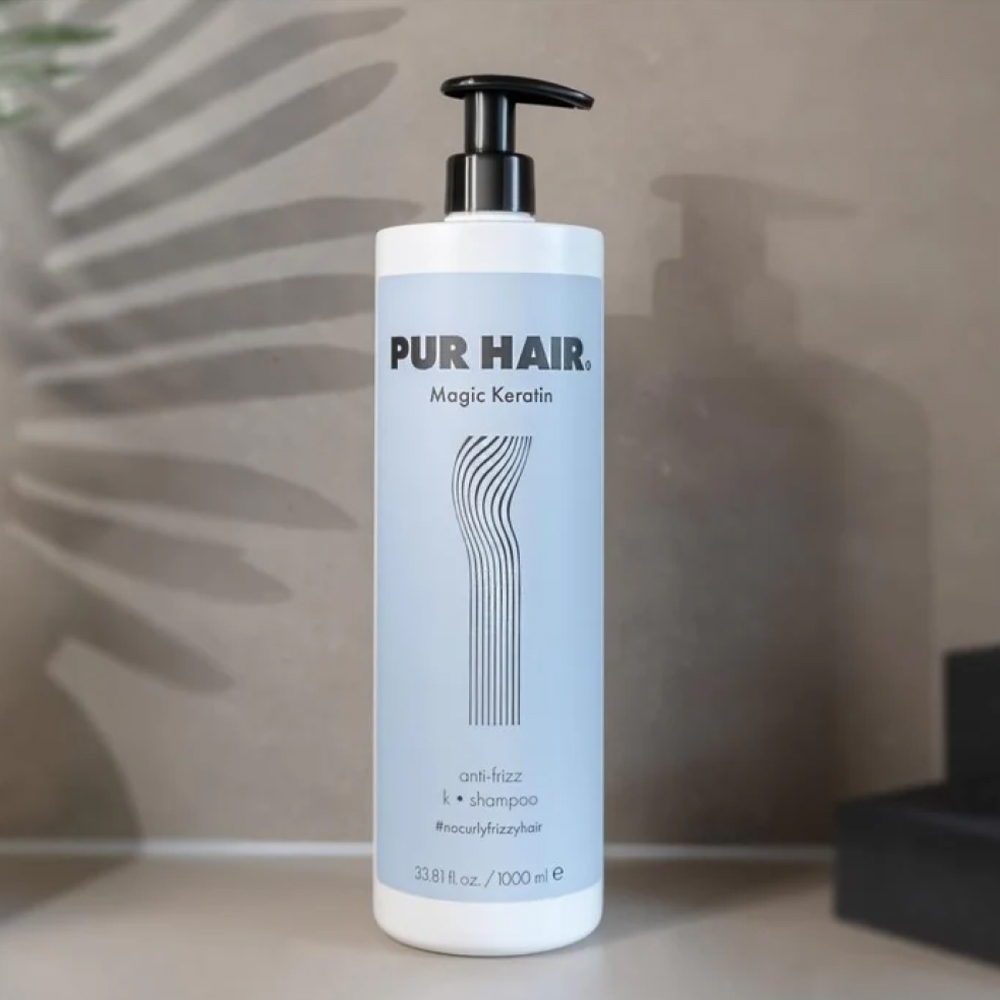 Anti-Frizz K Shampoo 1000ml Pur Hair Magic Keratin