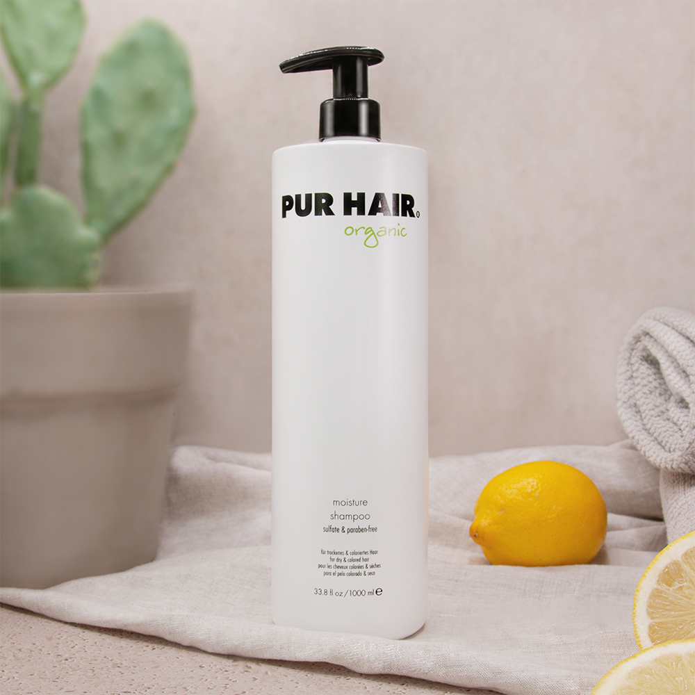 Moisture Shampoo 1000ml Pur Hair Organic