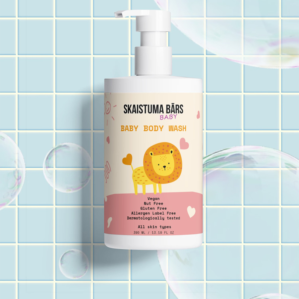Baby Body Wash 390ml Skaistuma Bārs Baby