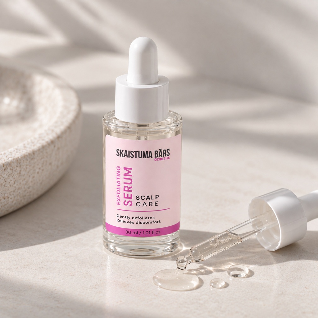 Scalp Care Exfoliating Serum 30ml Skaistuma Bārs Cosmetics