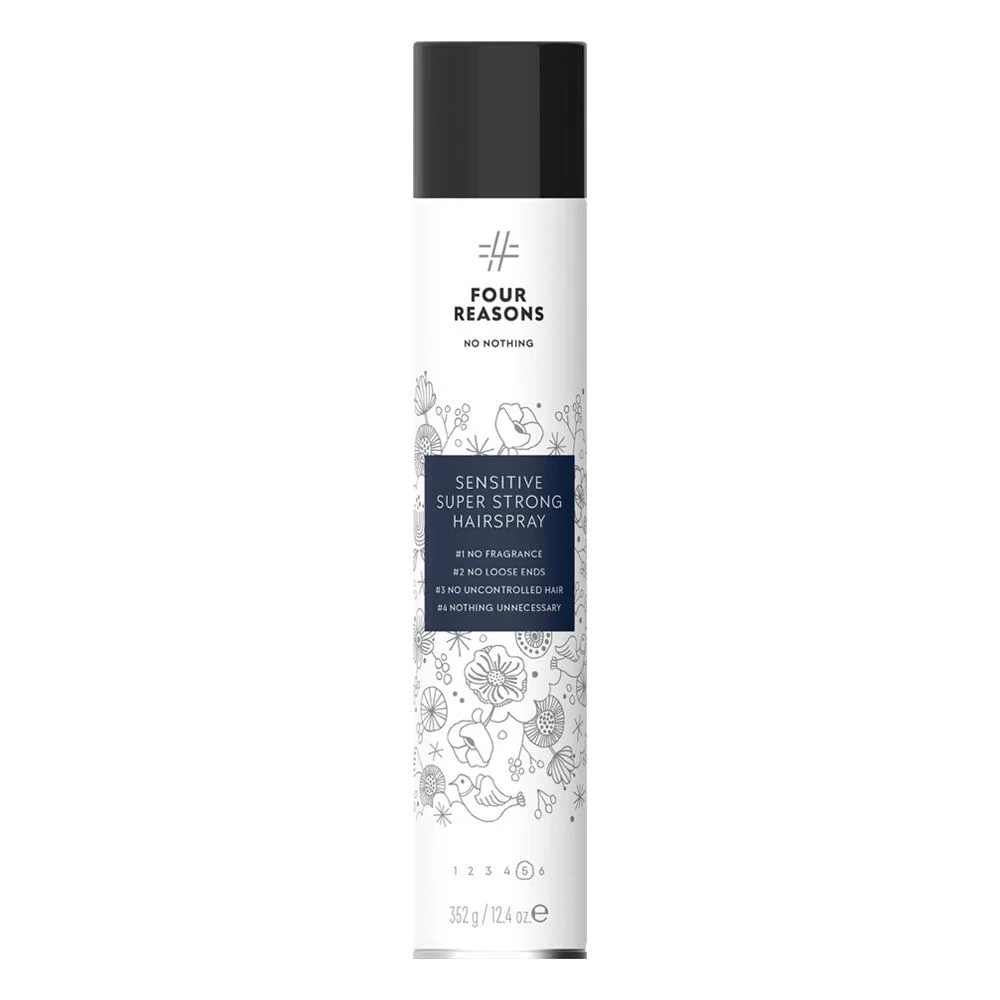 Four Reasons No Nothing Super Strong Hairspray 500ml