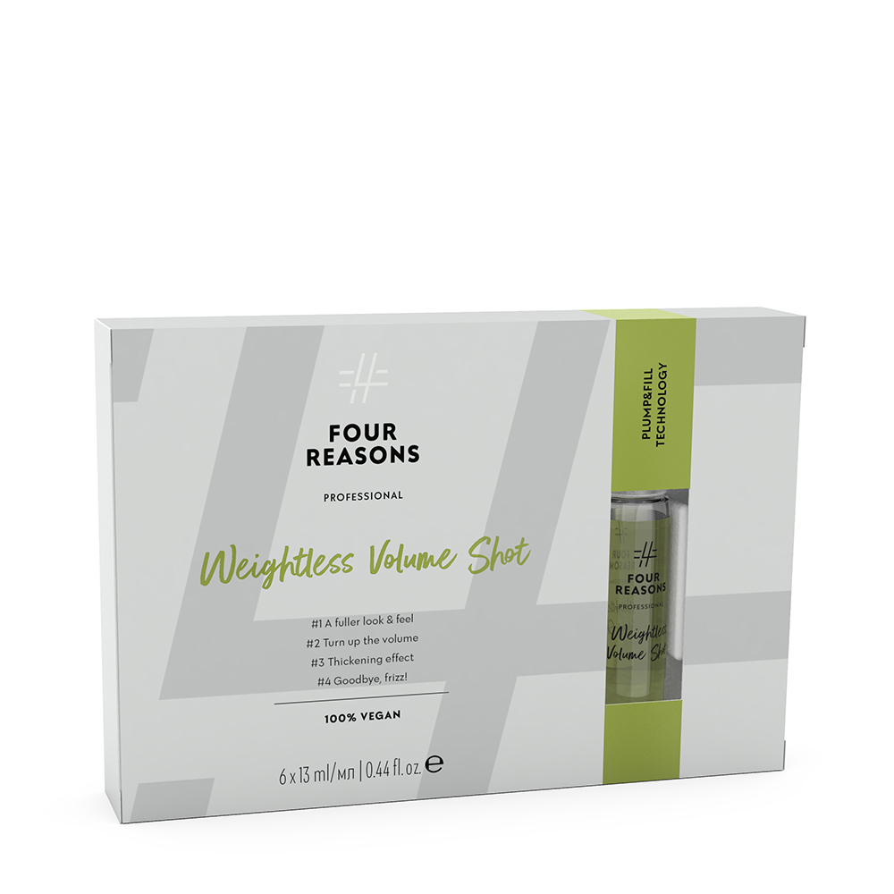 Four Reasons Professional Weightless Volume Shot 6x13ml
