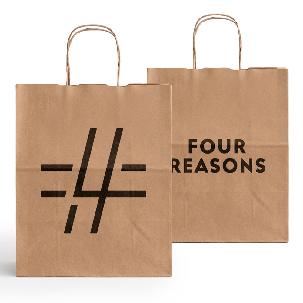 Four Reasons Paper Bag 20x25cm