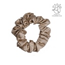 Silkvei Silk Scrunchie + Hyaluronic Acid – Sand - M