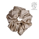 Silkvei Silk Scrunchie + Hyaluronic Acid – Sand - L