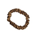Silkvei Lux Silk Scrunchie – Gold - S