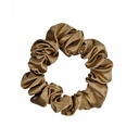 Silkvei Lux Silk Scrunchie – Gold - M