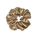 Silkvei Lux Silk Scrunchie – Gold - L