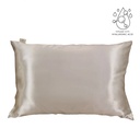 Silkvei Silk Pillowcase + Hyaluronic Acid – Sand - 50x70cm
