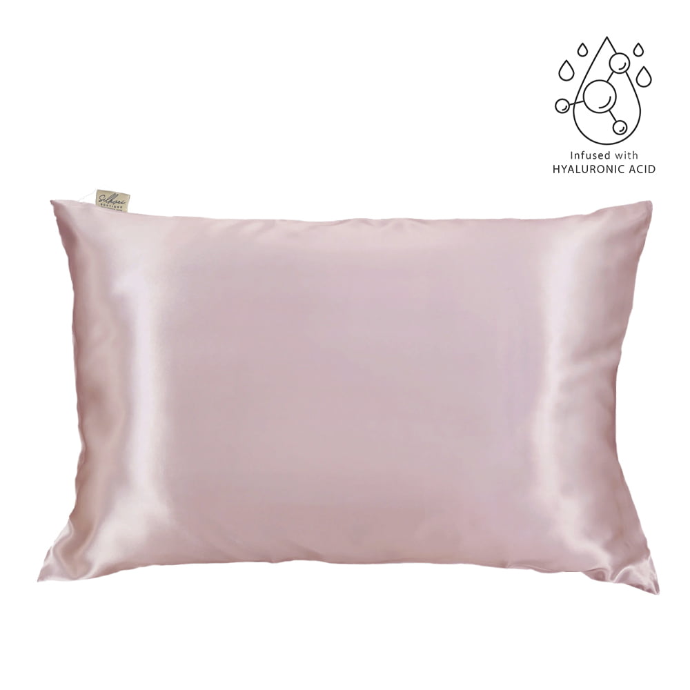 Zīda Spilvendrāna Ar Hialuronskābi – Rozā - 50x70cm - Silkvei 
