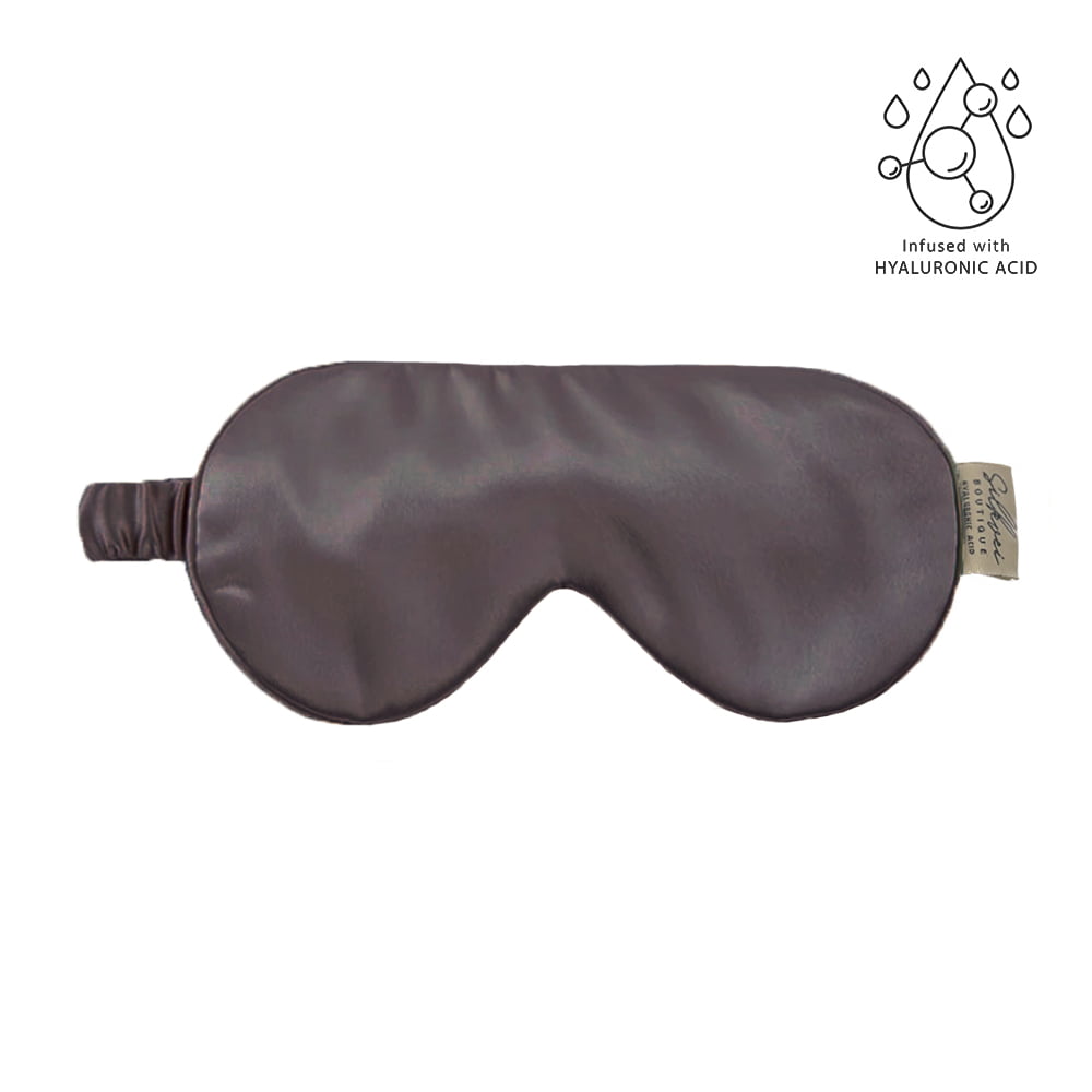 Silkvei Silk Eye Sleep Mask + Hyaluronic Acid – Grey