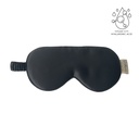 Silk Eye Sleep Mask + Hyaluronic Acid – Black - Silkvei