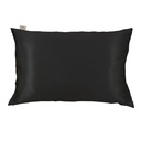 Lux Zīda Spilvendrāna – Melna 50x60cm - Silkvei 
