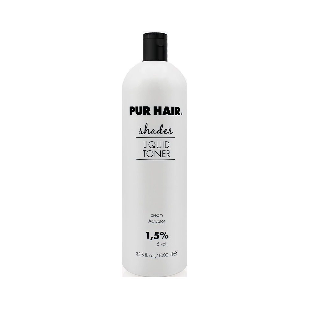 Activator 1,5% 1000ml Pur Hair Shades Liquid Toner