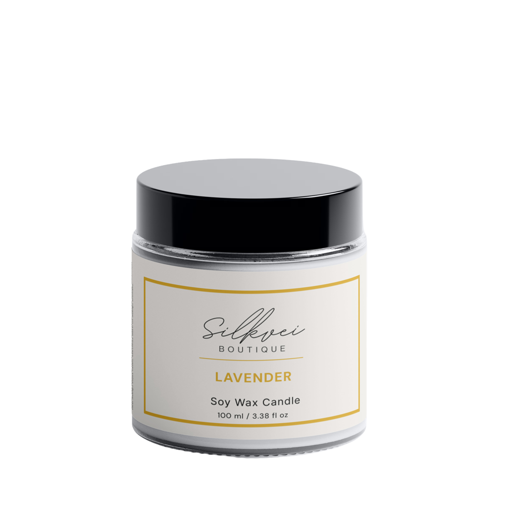 Sojas Vaska Svece Lavender 100ml Silkvei Boutique