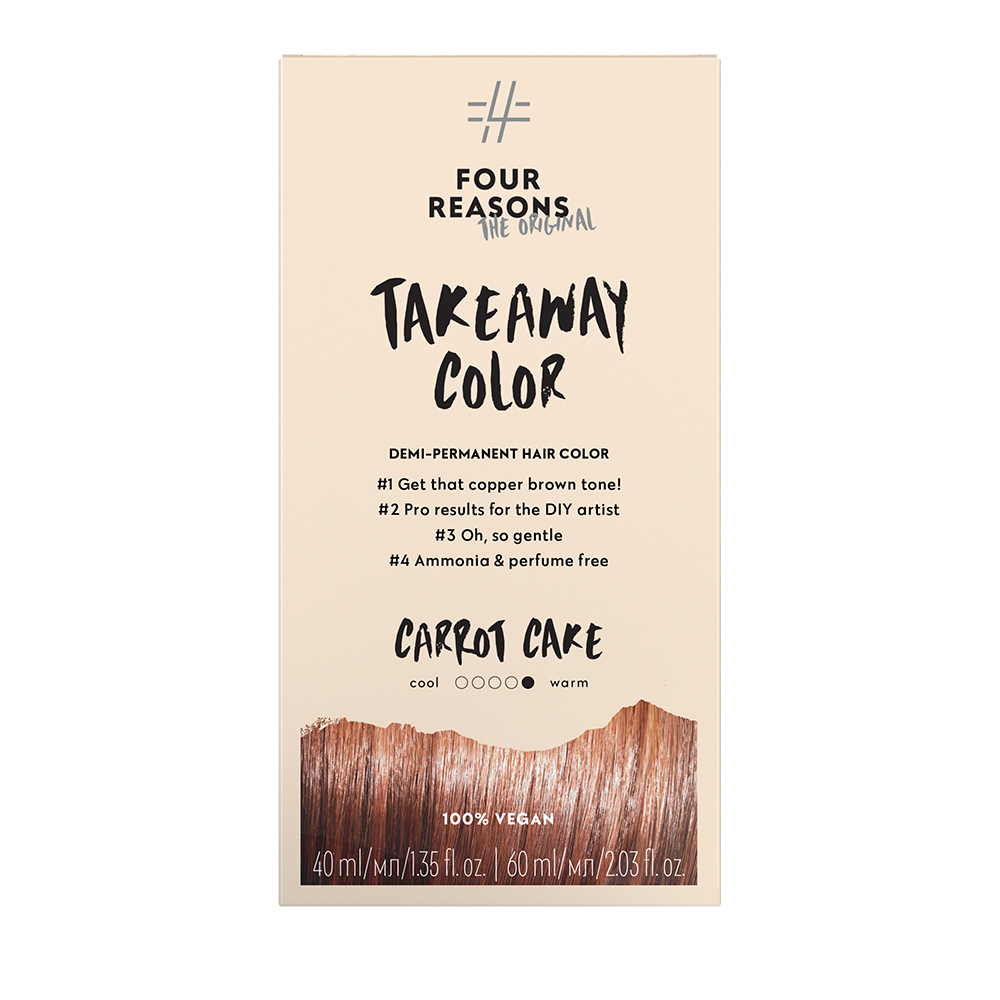 Four Reasons Take Away Color 6.4 Carrot Cake