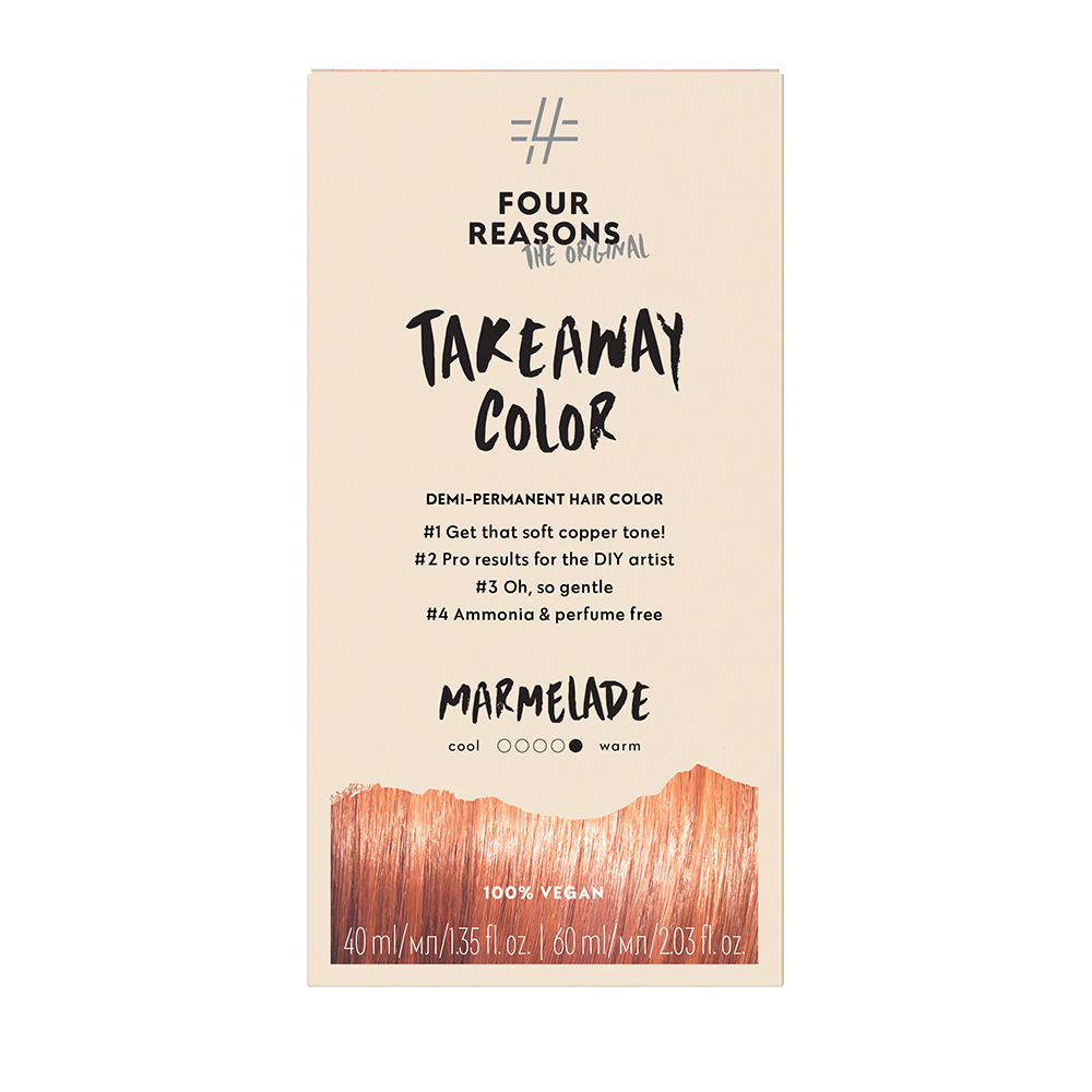 Four Reasons Take Away Color 7.43 Marmelade