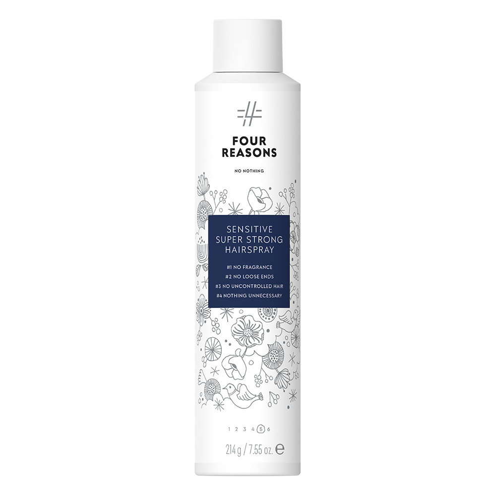 Four Reasons No Nothing Super Strong Hairspray 300ml